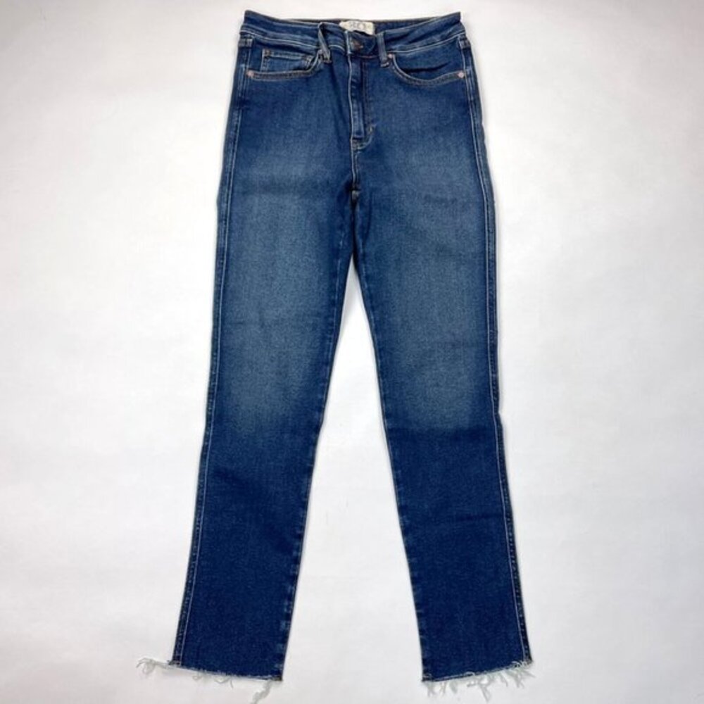 We the Free People High Rise‎ Raw Hem Jeans Women 30 NWOT Stretch Cotton Pockets